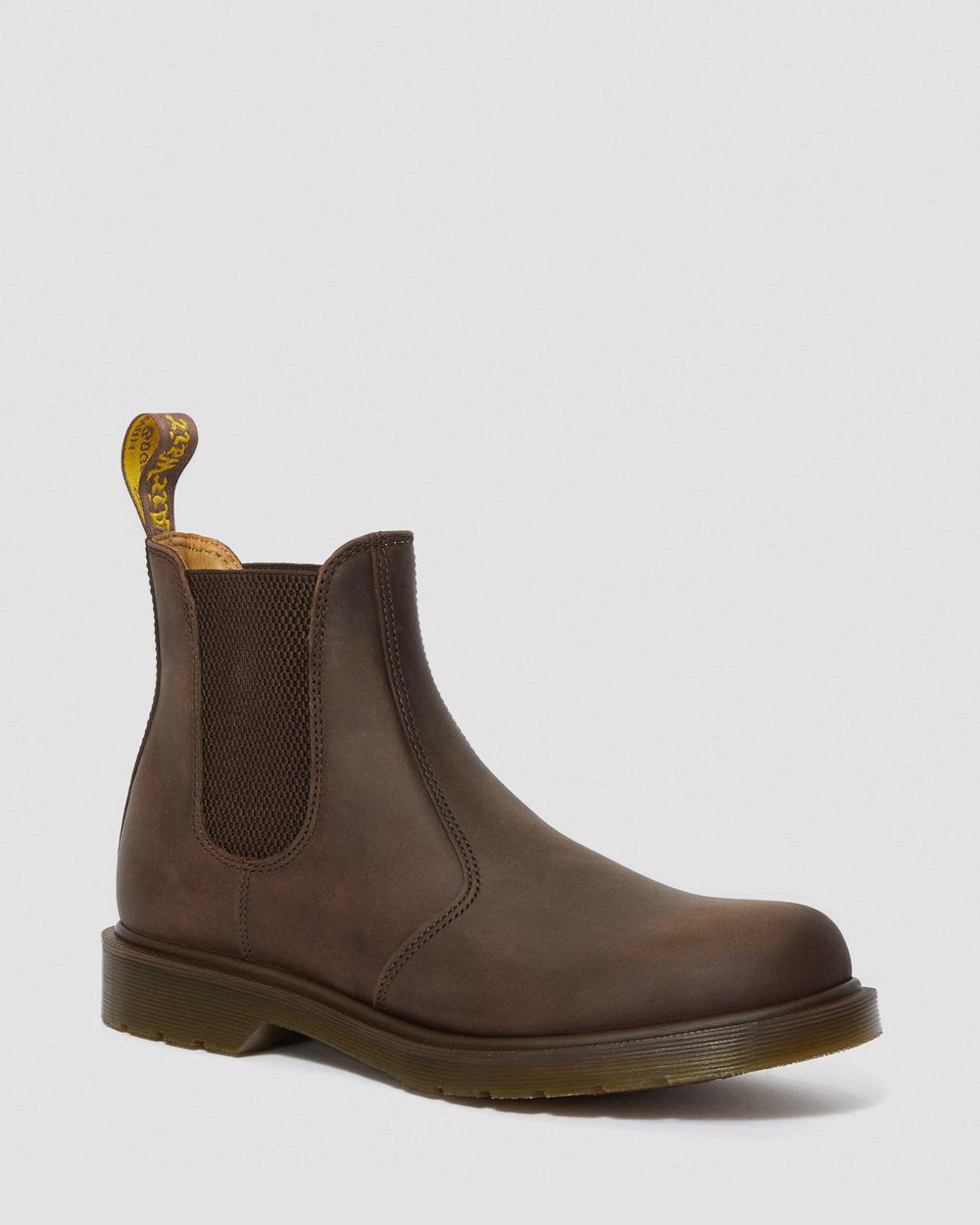 Dr Martens 2976 Crazy Horse Kožené Chelsea Boots Panske ( Tmavo Hnede ) SK 938-XFJAVD